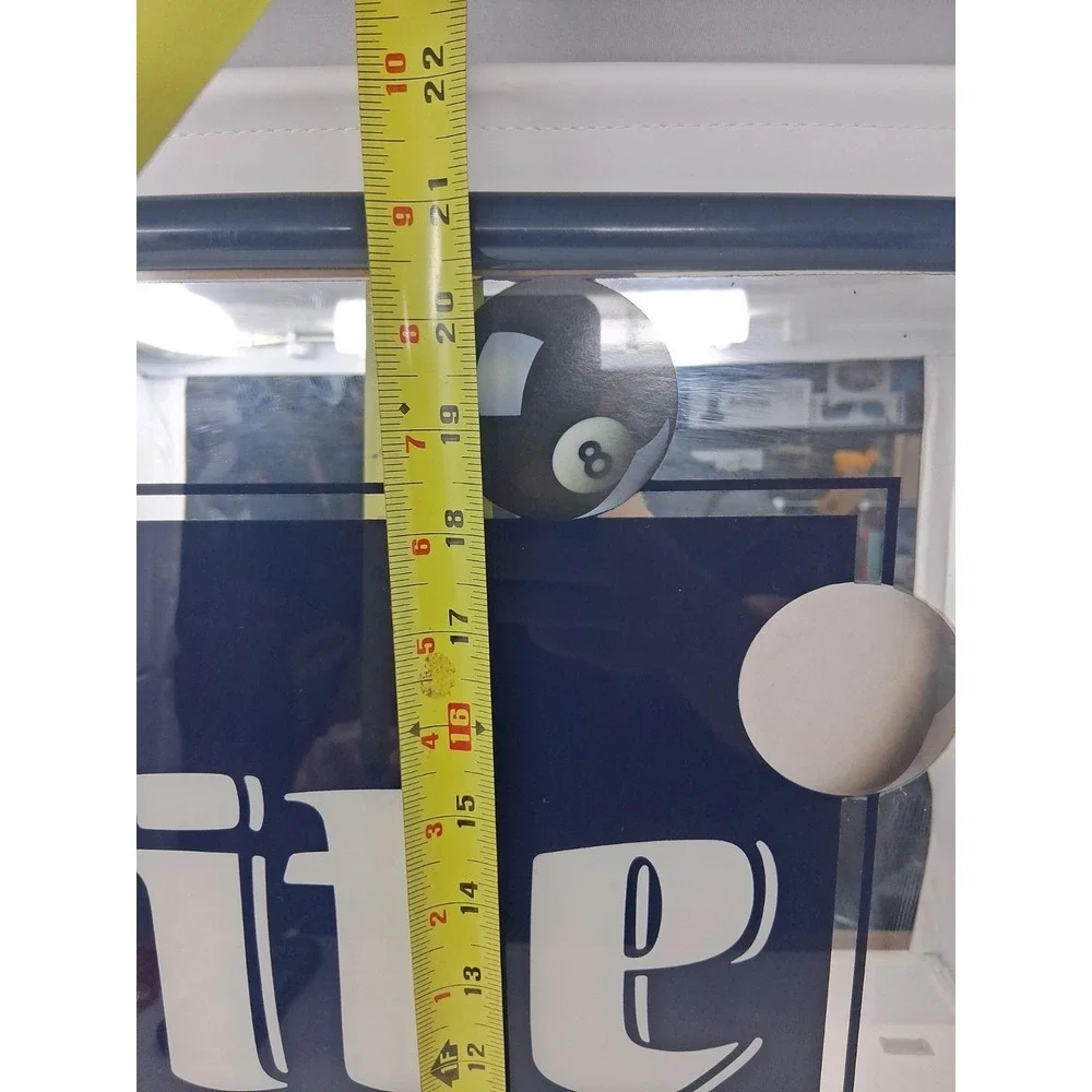 Vintage Miller Light Beer Billiards Mirror